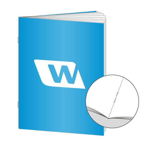 Broschüren Drahtheftung DIN A4