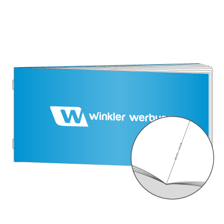 Broschüren Drahtheftung DIN lang