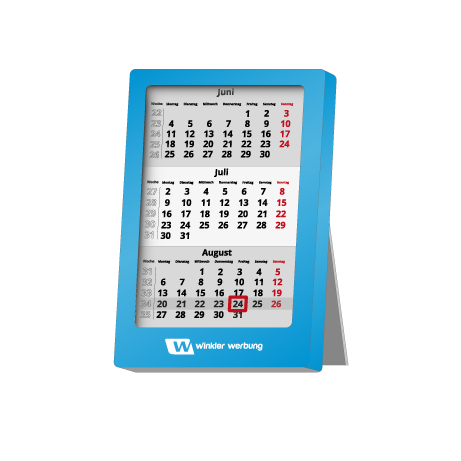 3-Monatskalender DATA - MINI - Zweijahreskalender
